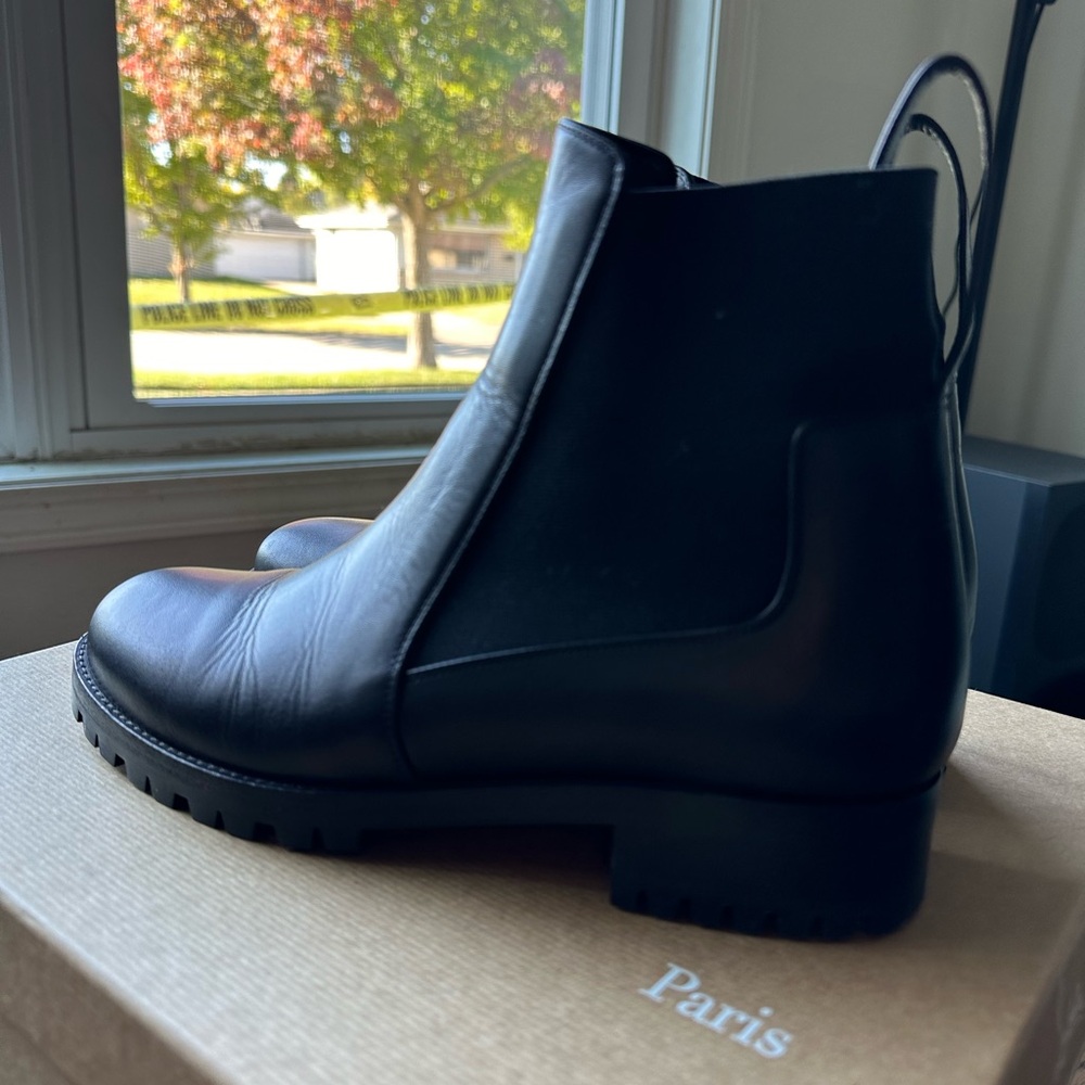 Christian Louboutin Flat Marchacroche Chelsea boots